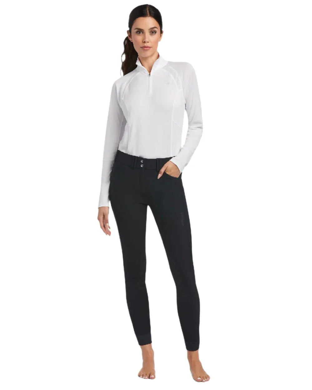 Ariat Womens Tri Factor Grip Knee Patch Breeches - Image 17