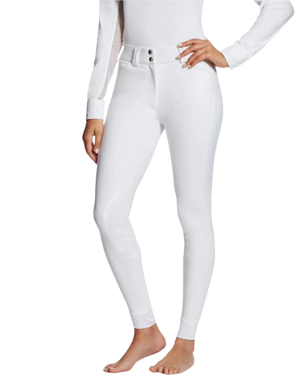 Ariat Womens Tri Factor Grip Knee Patch Breeches - Image 9