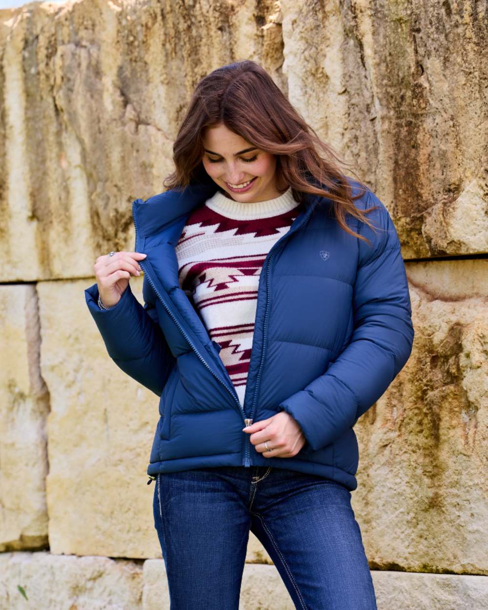 Ariat Womens Ultra Puff Down Jacket - Image 7
