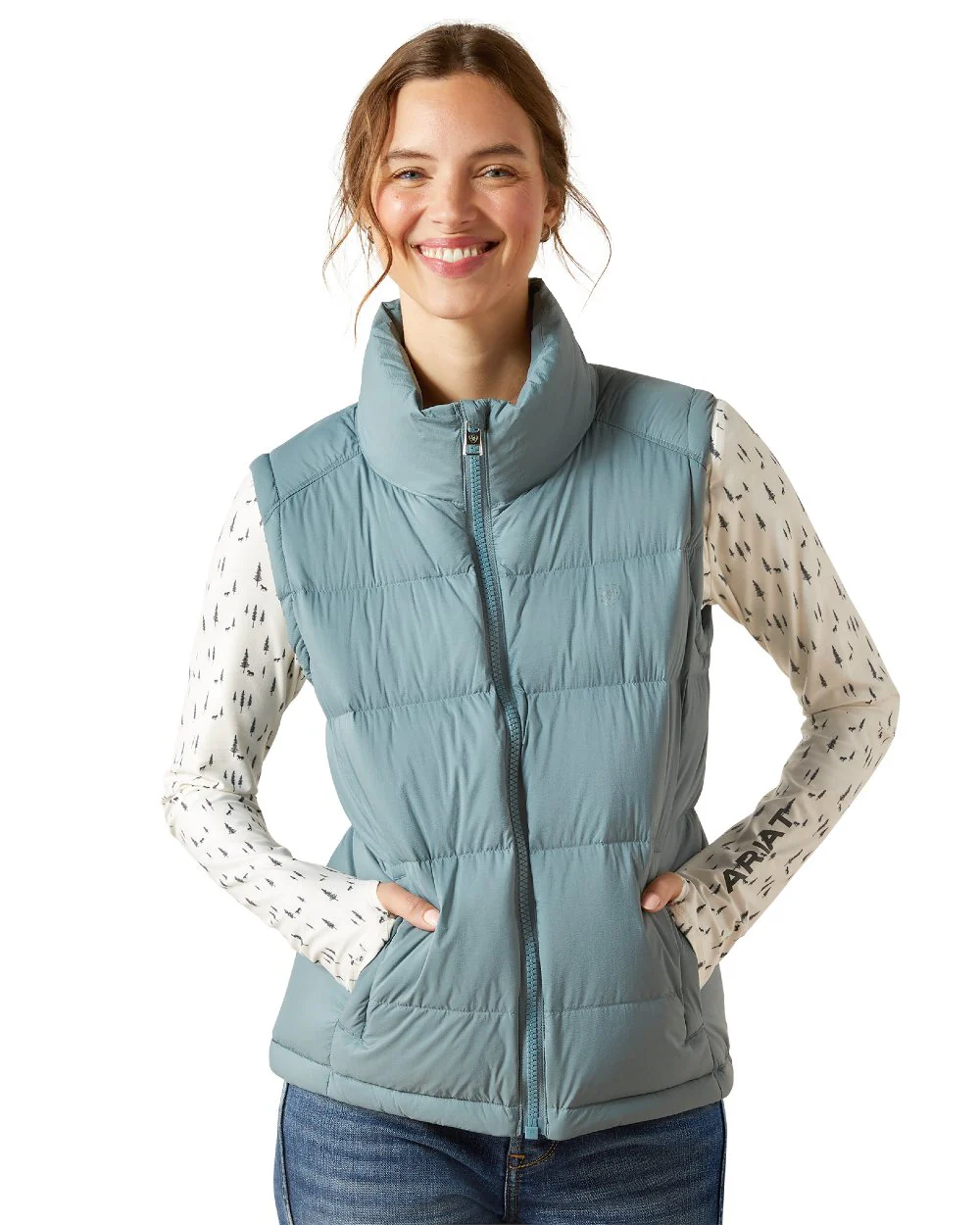 Ariat Womens Ultra Puff Down Vest - Image 6