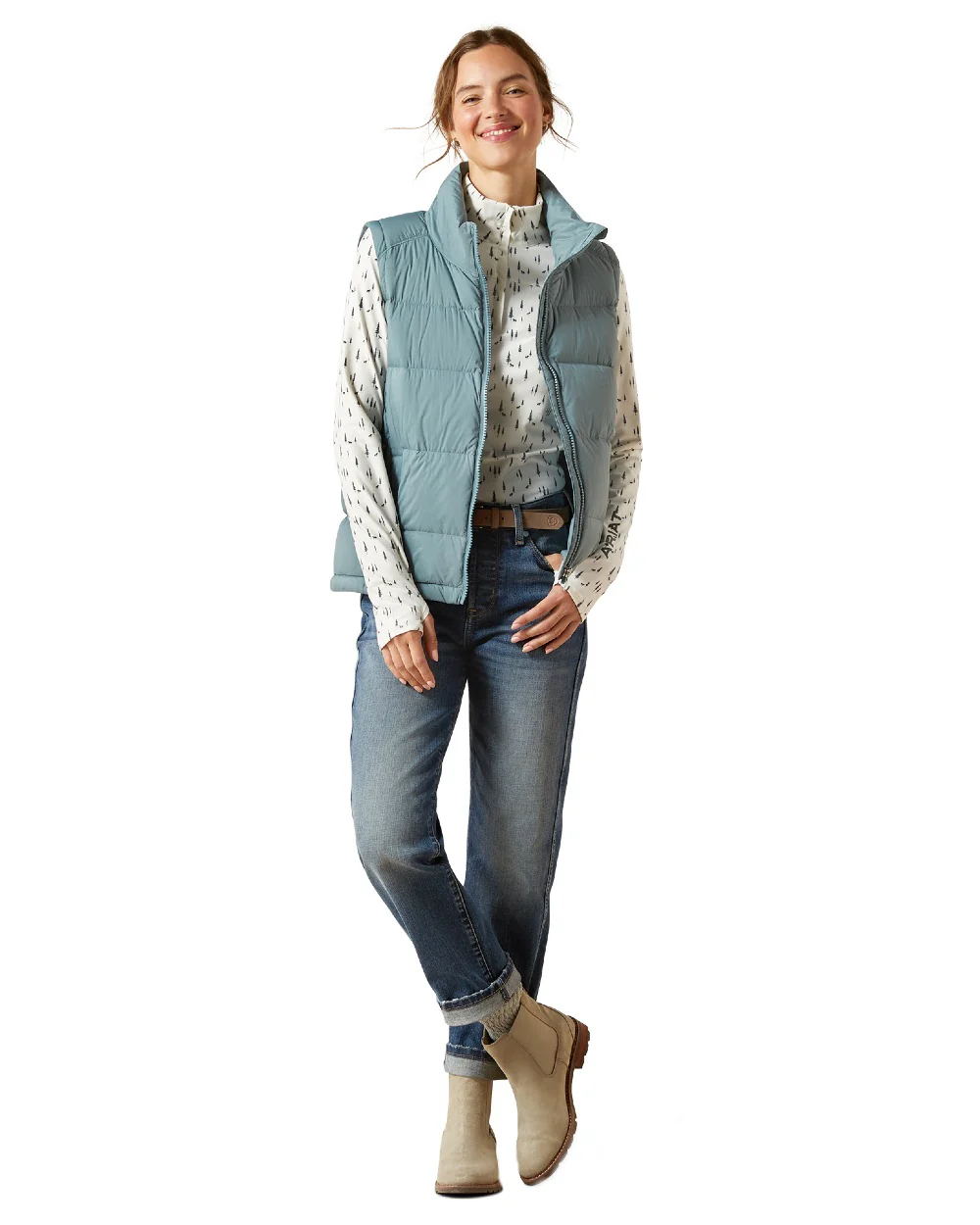 Ariat Womens Ultra Puff Down Vest - Image 7