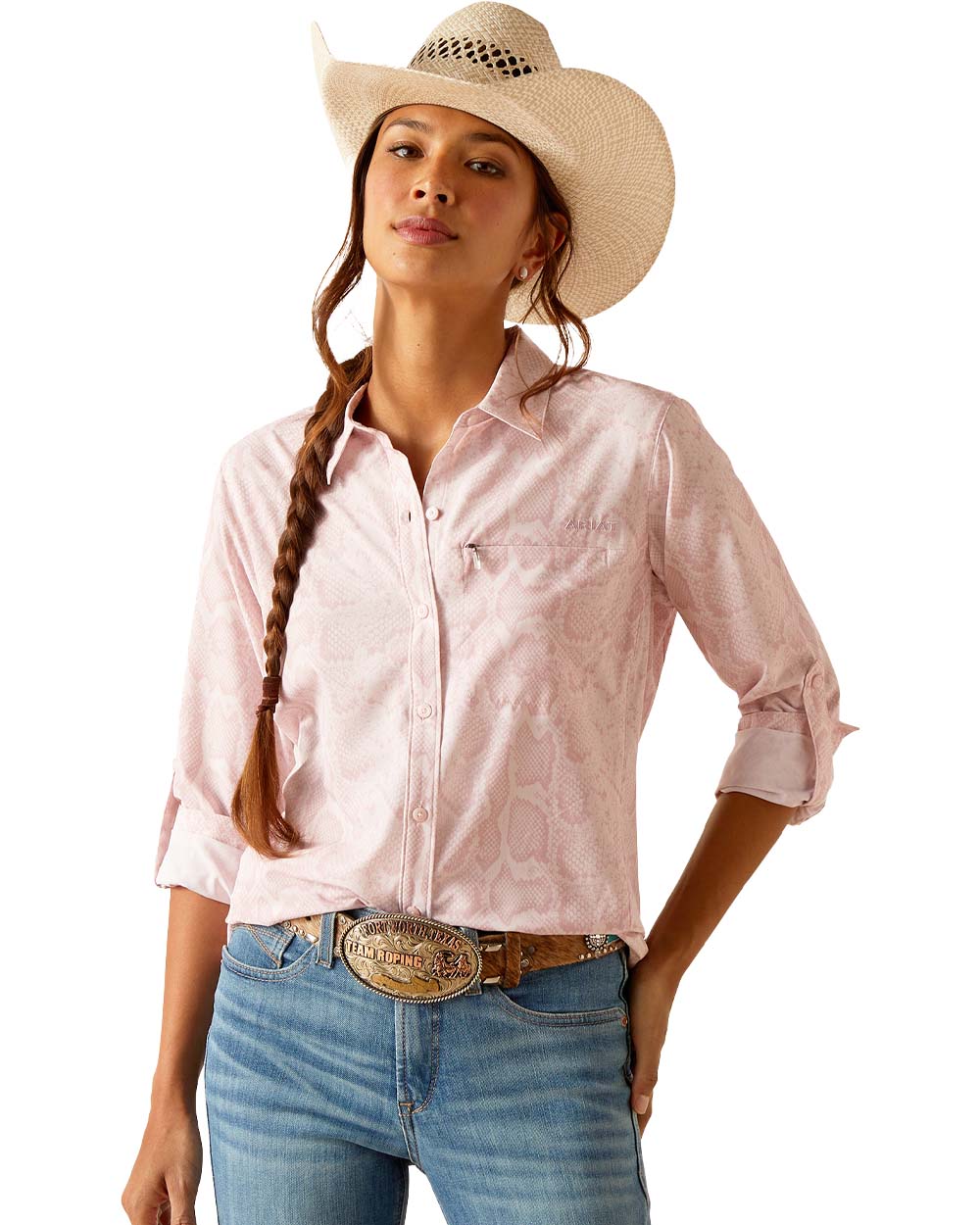 Ariat Womens VentTEK Stretch Long Sleeve Shirt - Image 13