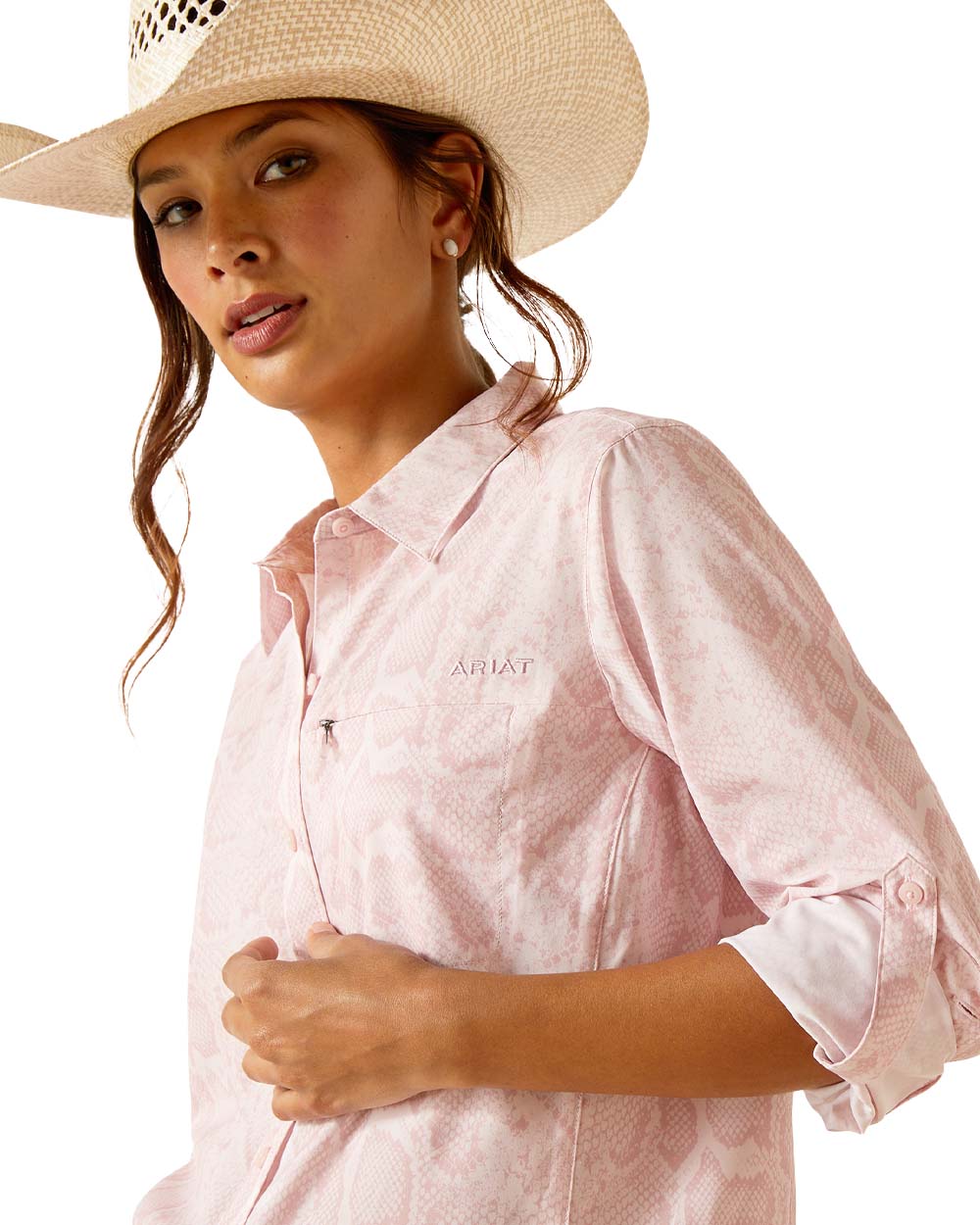 Ariat Womens VentTEK Stretch Long Sleeve Shirt - Image 15