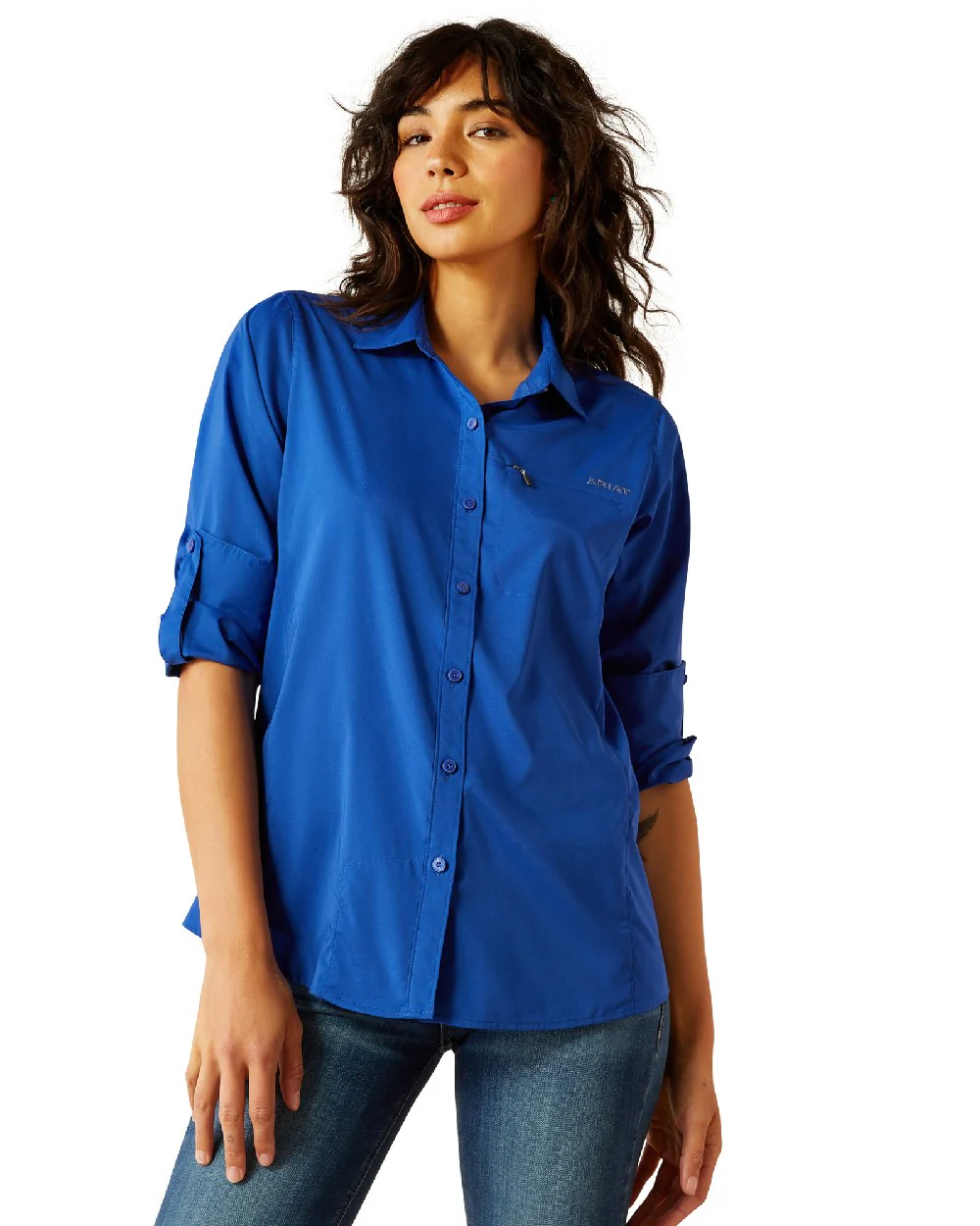 Ariat Womens VentTEK Stretch Long Sleeve Shirt - Image 17