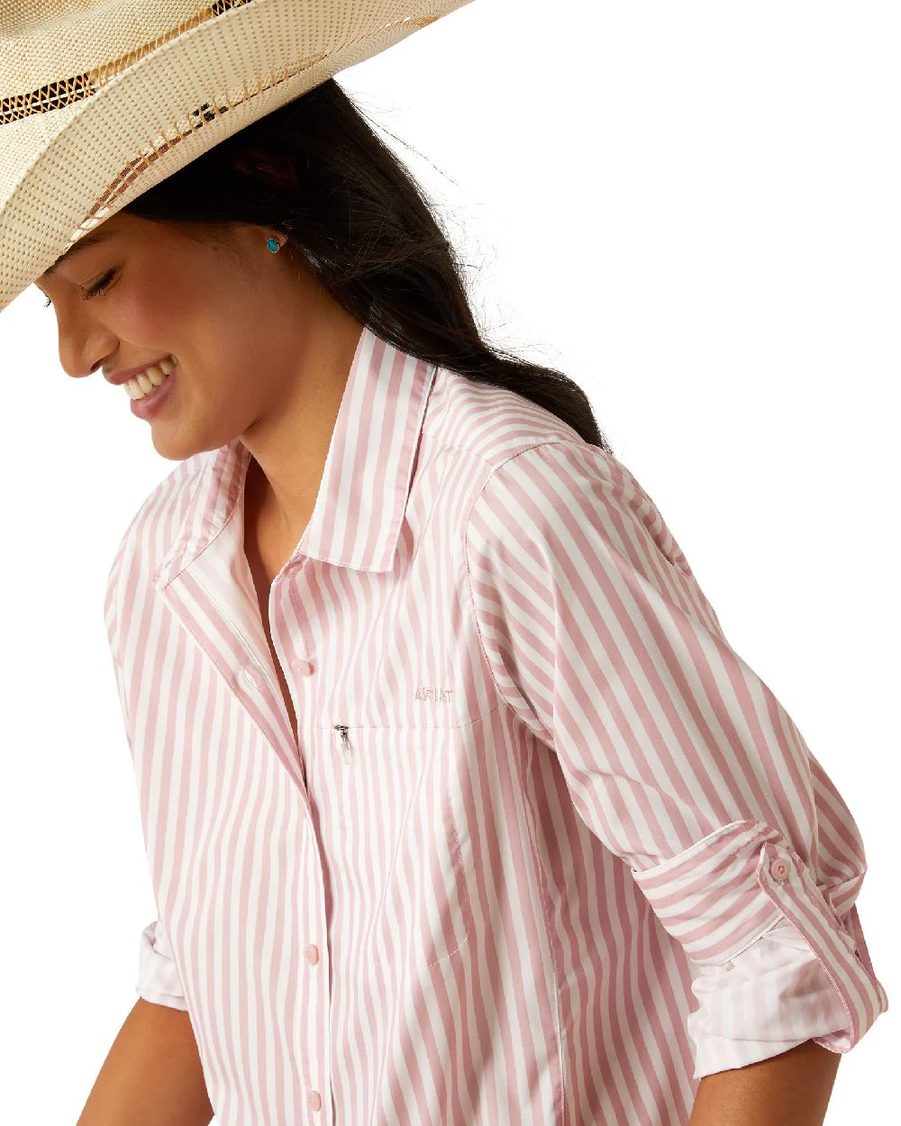 Ariat Womens VentTEK Stretch Long Sleeve Shirt - Image 27