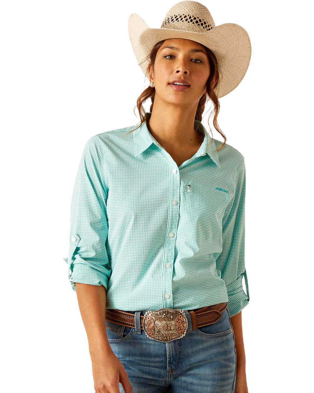 Ariat Womens VentTEK Stretch Long Sleeve Shirt - Image 5