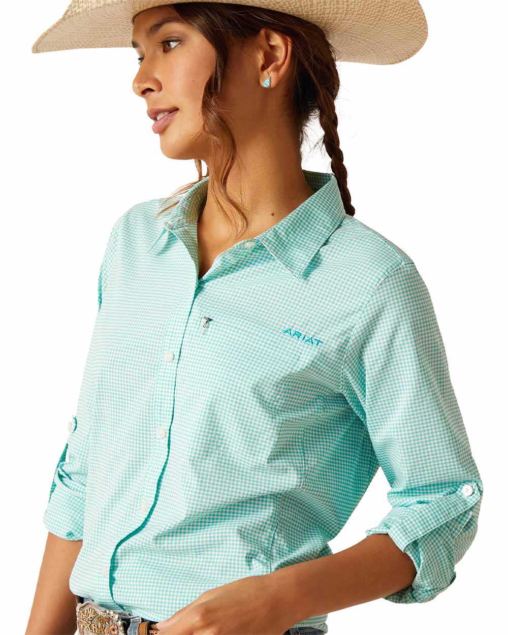 Ariat Womens VentTEK Stretch Long Sleeve Shirt - Image 7