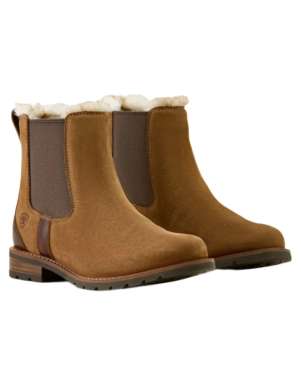 Ariat Womens Wexford Sherpa Waterproof Chelsea Boots - Image 3
