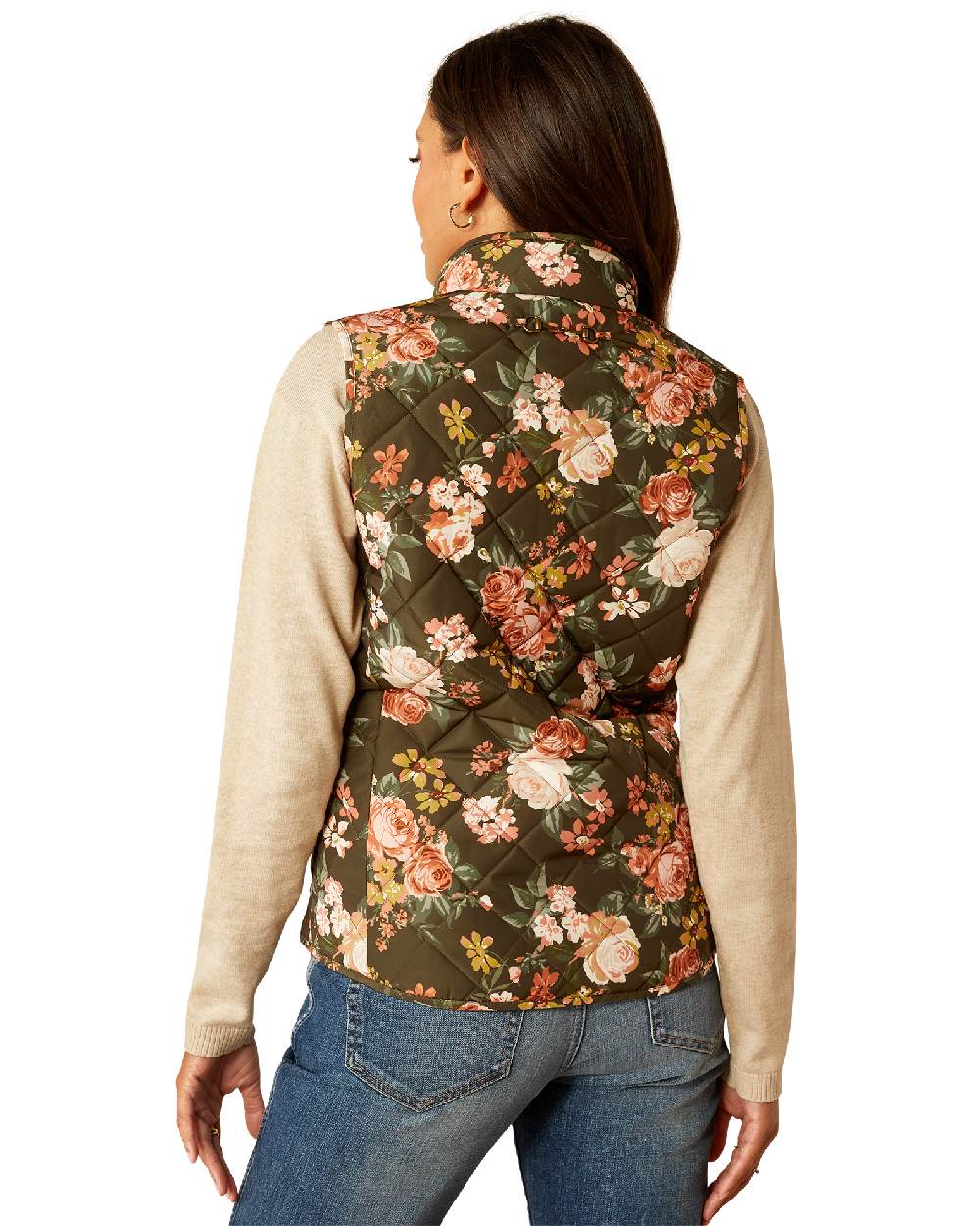 Ariat Womens Woodside Quilted Gilet - Image 10