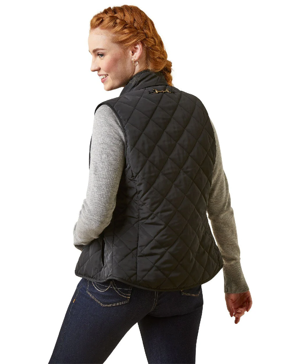 Ariat Womens Woodside Quilted Gilet - Image 14