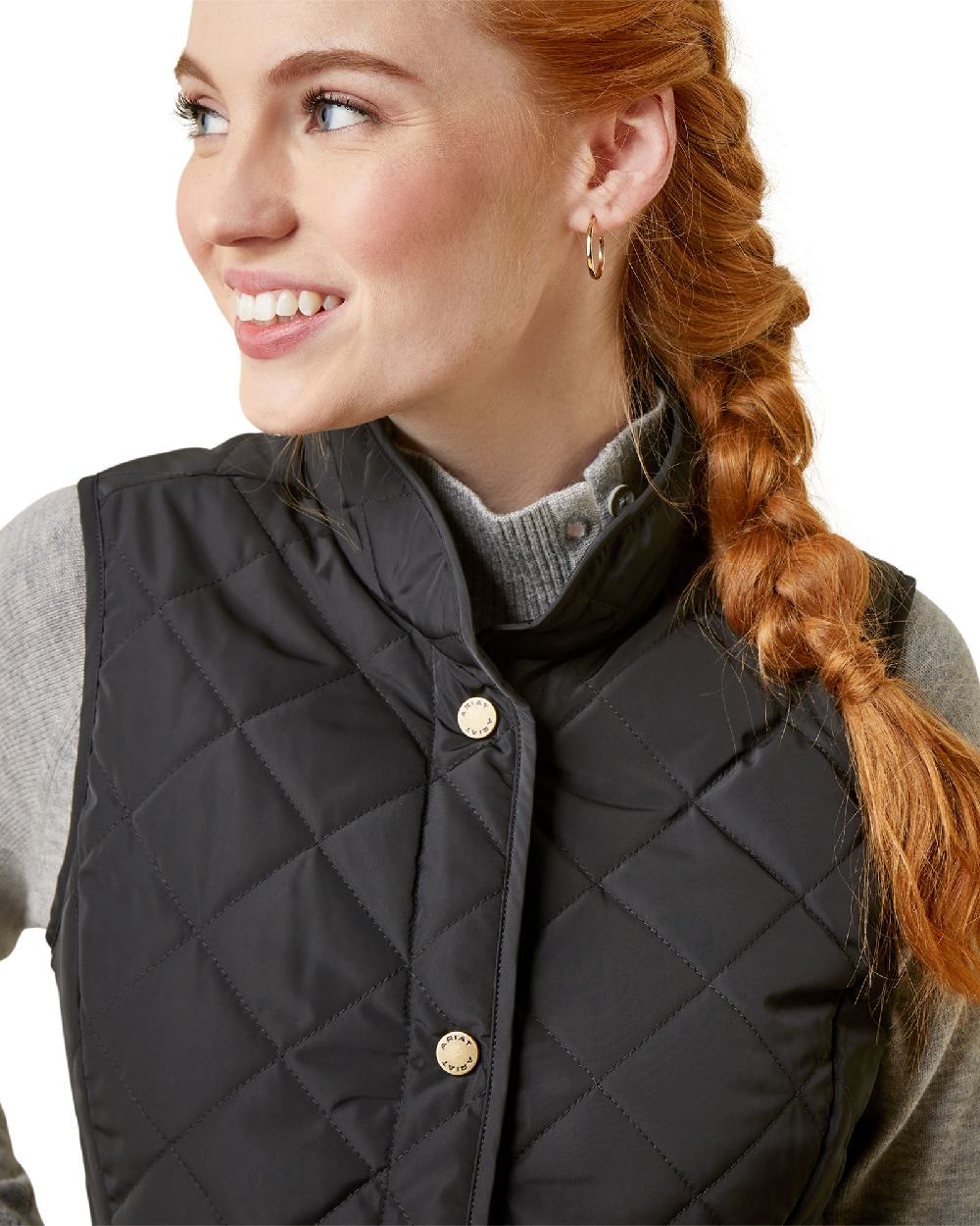 Ariat Womens Woodside Quilted Gilet - Image 15