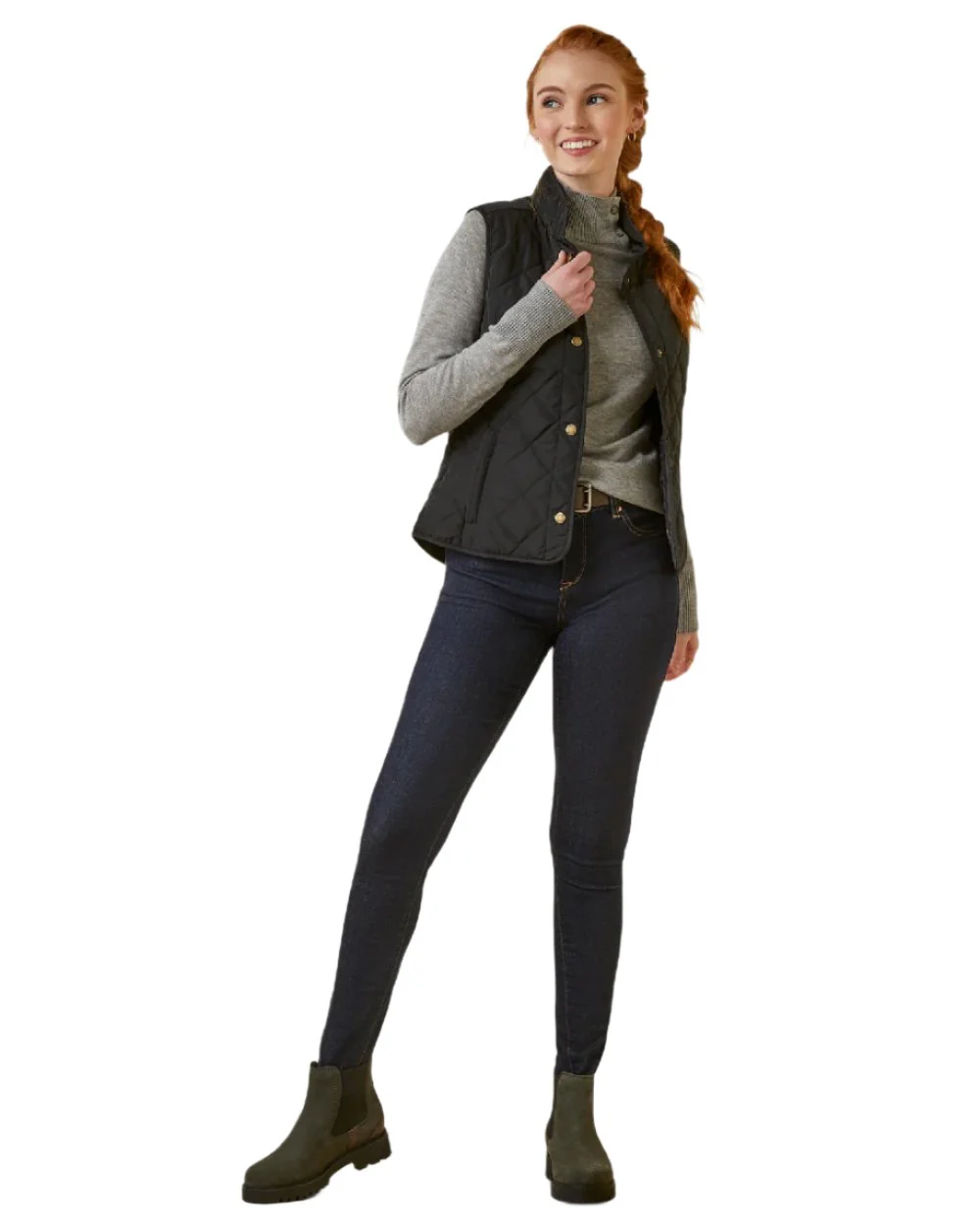 Ariat Womens Woodside Quilted Gilet - Image 18