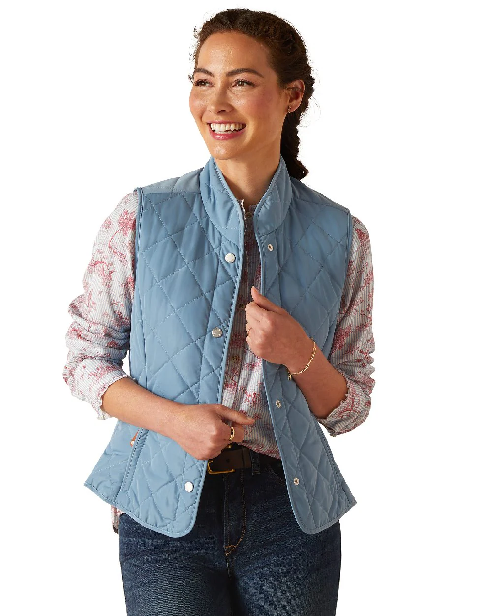 Ariat Womens Woodside Quilted Gilet - Image 19