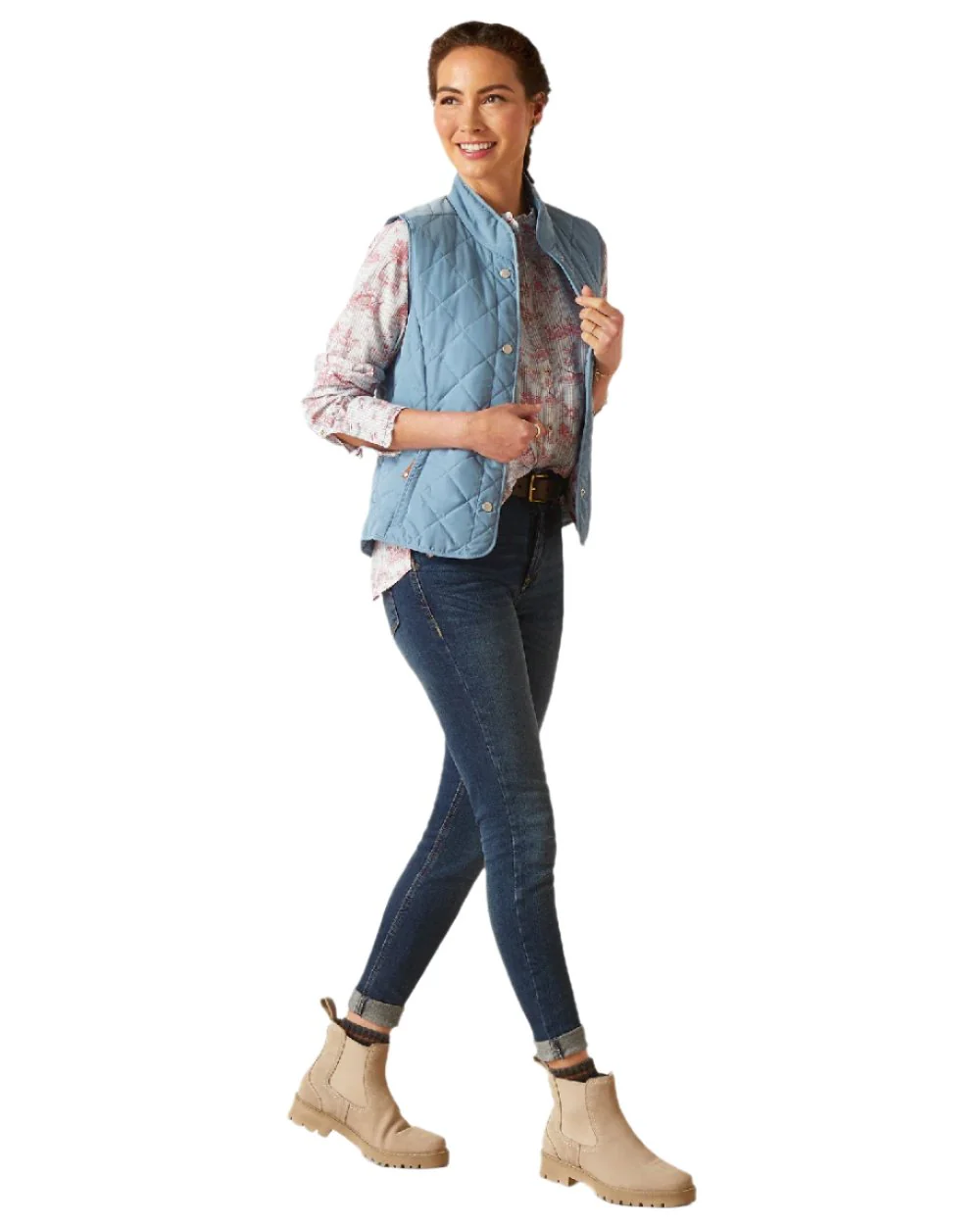 Ariat Womens Woodside Quilted Gilet - Image 20