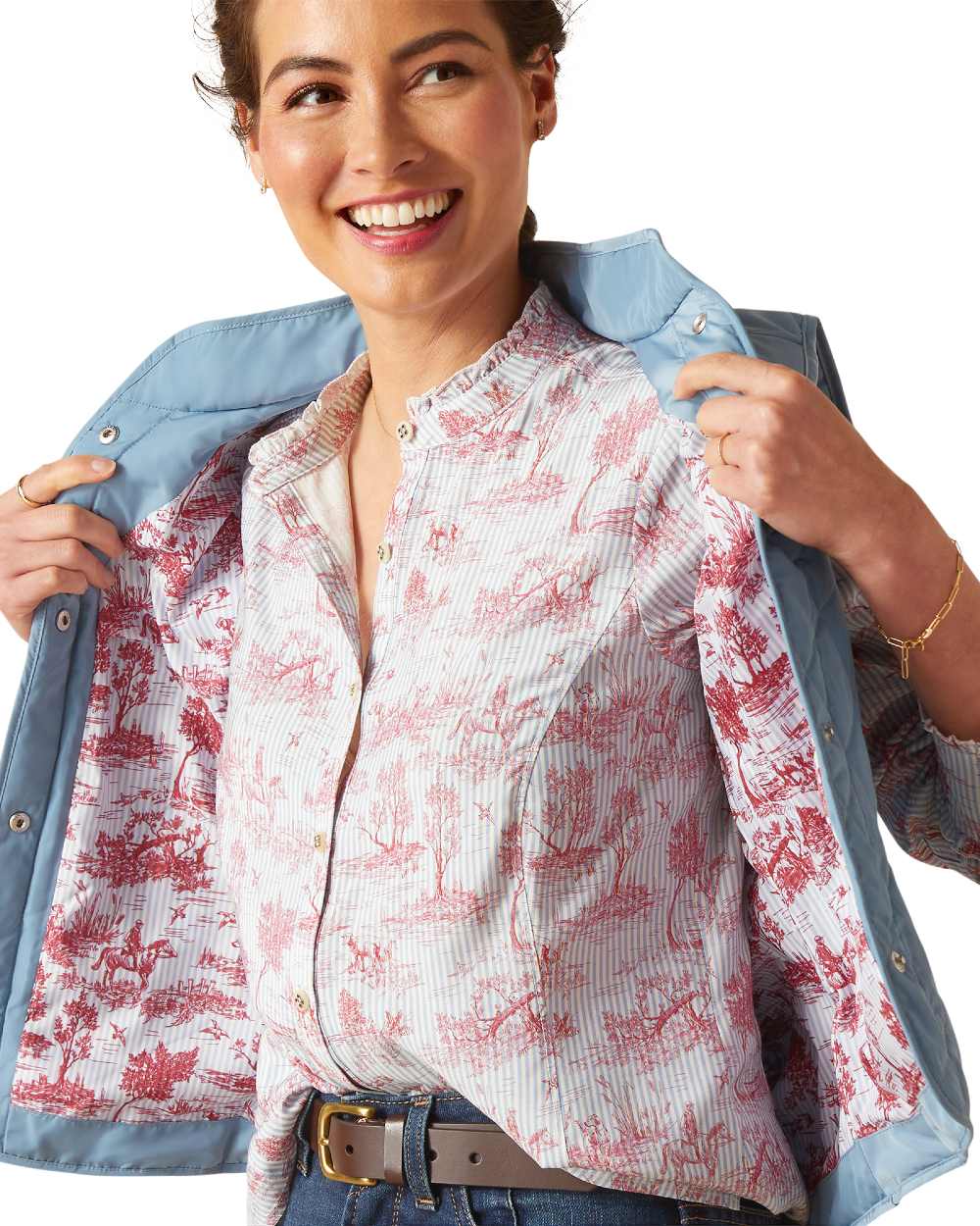 Ariat Womens Woodside Quilted Gilet - Image 21