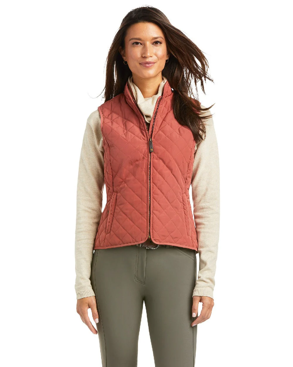 Ariat Womens Woodside Quilted Gilet - Image 23