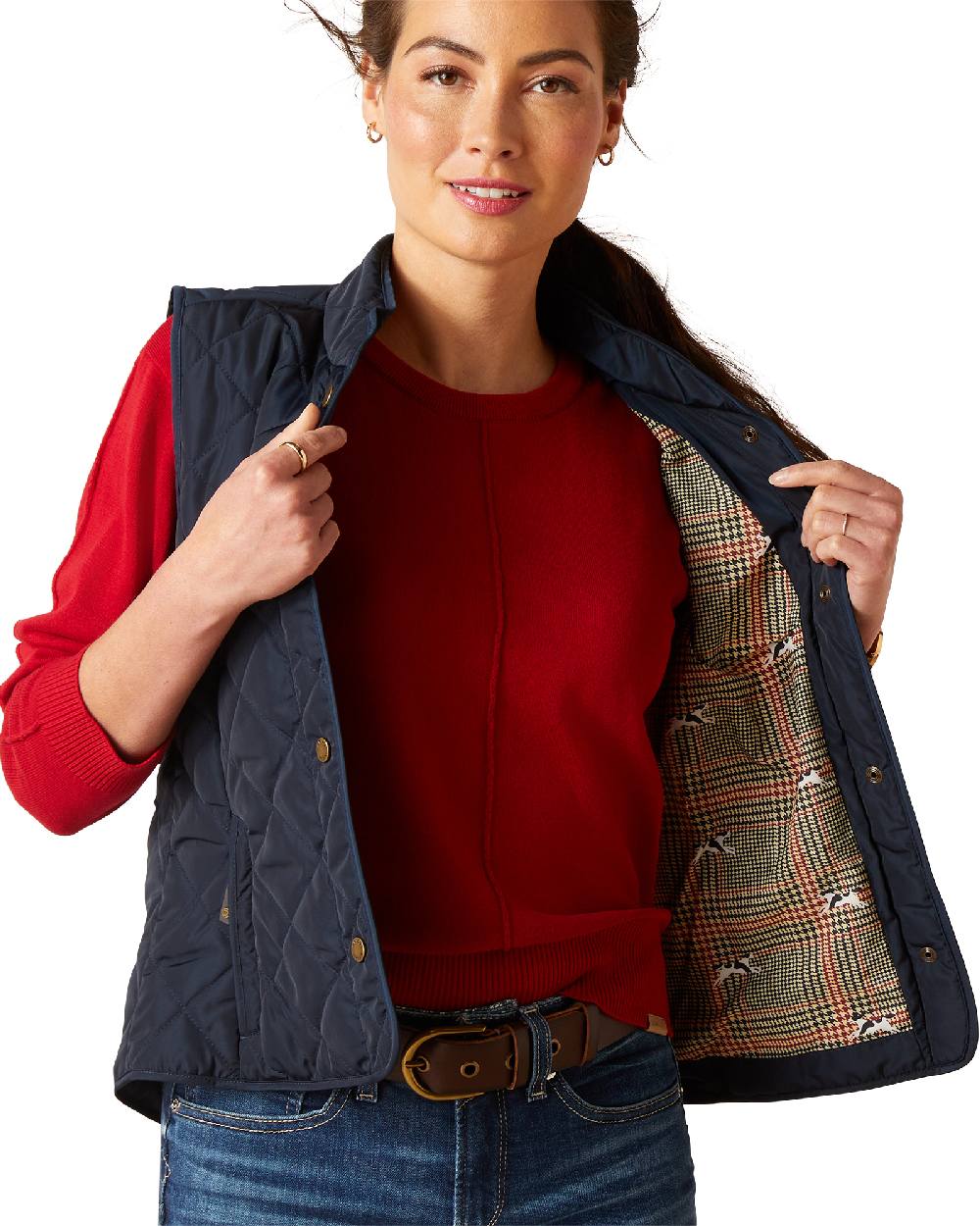 Ariat Womens Woodside Quilted Gilet - Image 27