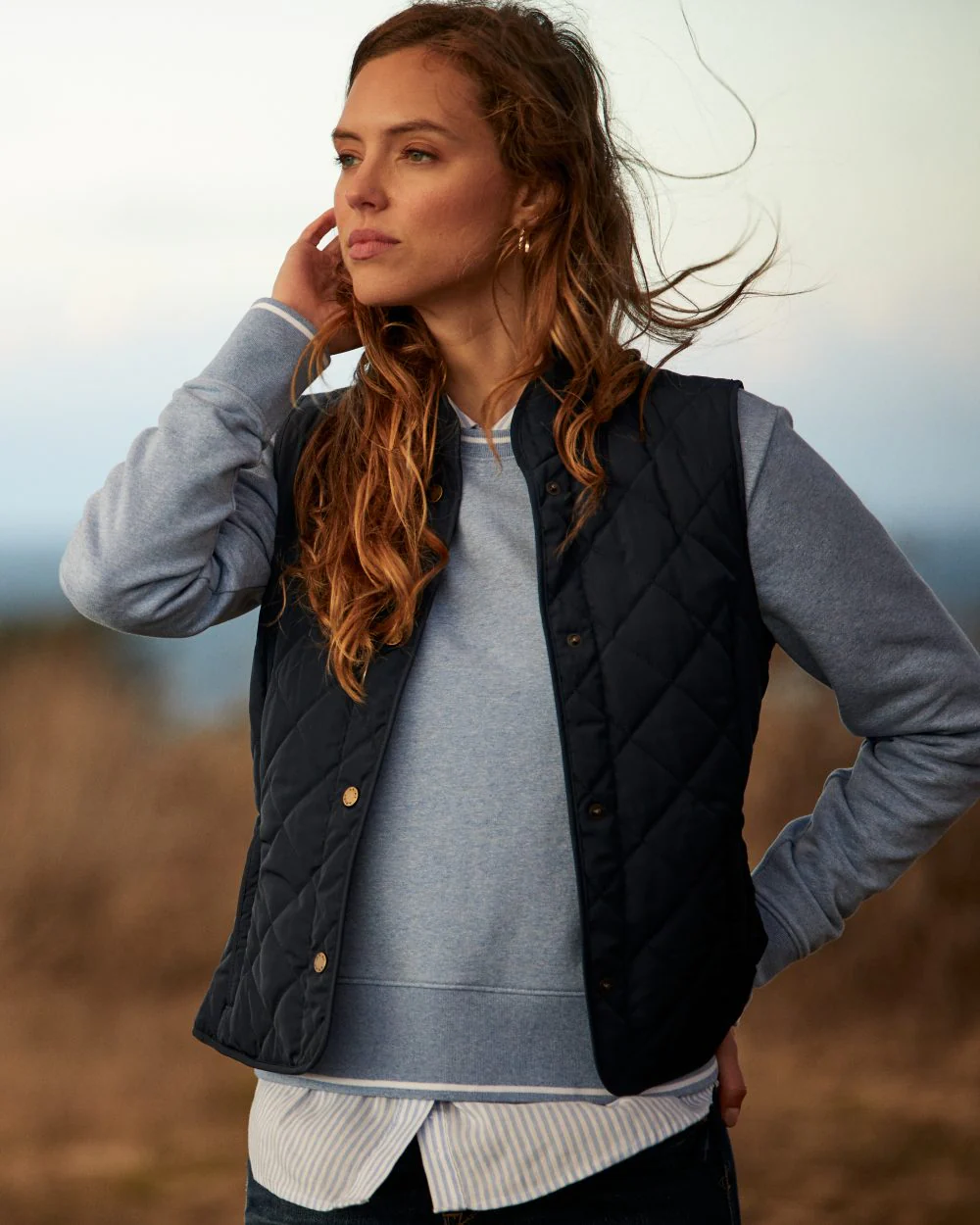 Ariat Womens Woodside Quilted Gilet - Image 29