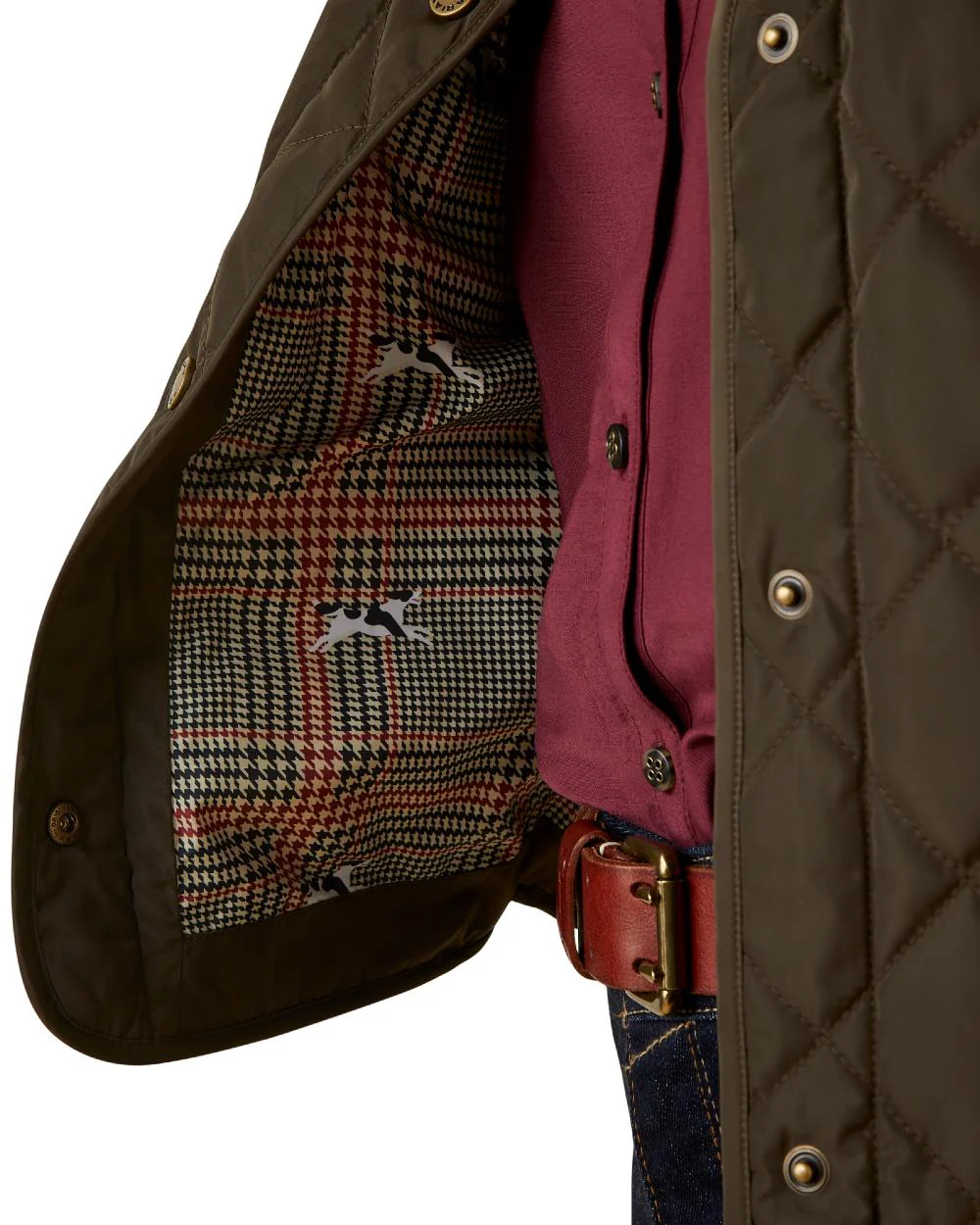Ariat Womens Woodside Quilted Gilet - Image 3