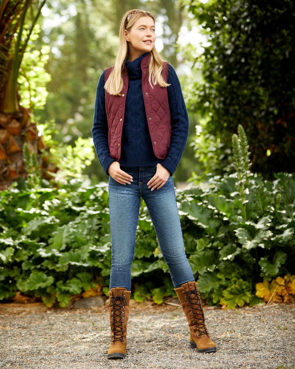 Ariat Womens Woodside Quilted Gilet - Image 41