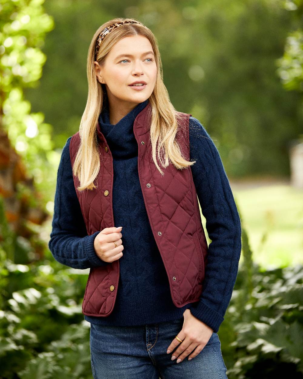 Ariat Womens Woodside Quilted Gilet - Image 42