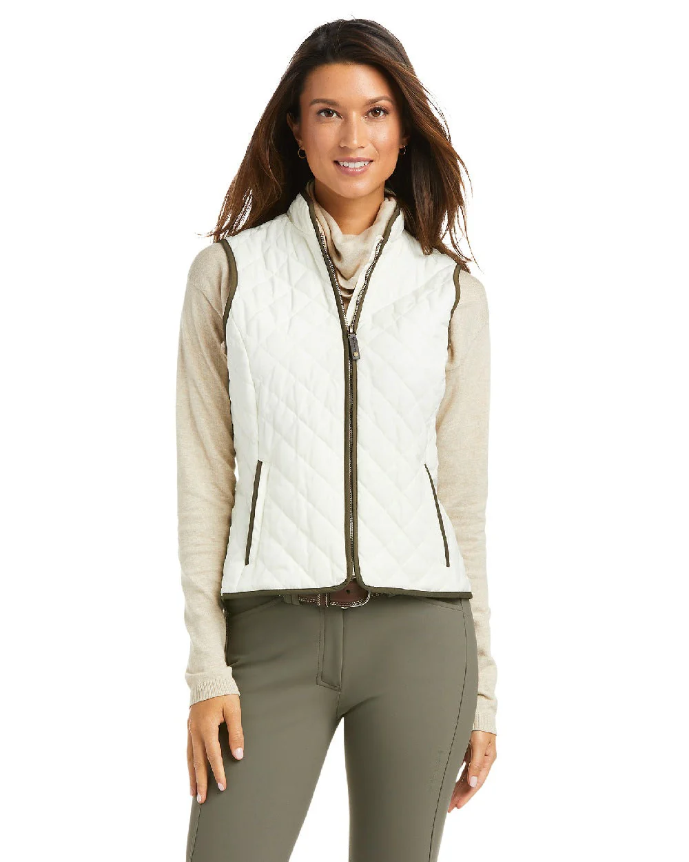 Ariat Womens Woodside Quilted Gilet - Image 48
