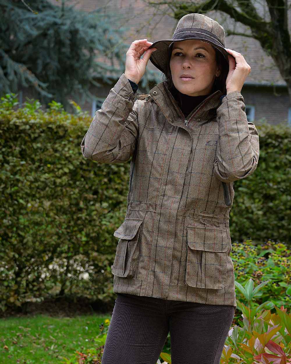 Baleno Caitlin Printed Tweed Hat - Image 2