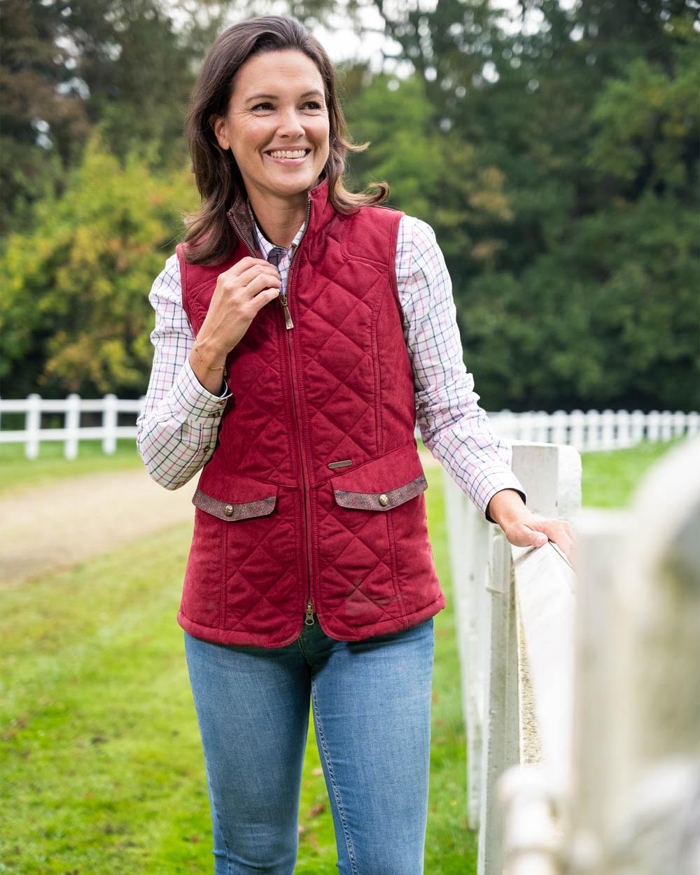 Baleno Womens Chester Quilted Gilet - Image 23