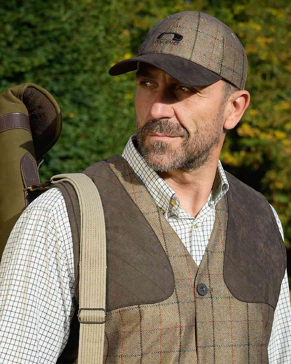 Baleno Edward Printed Tweed Cap - Image 3