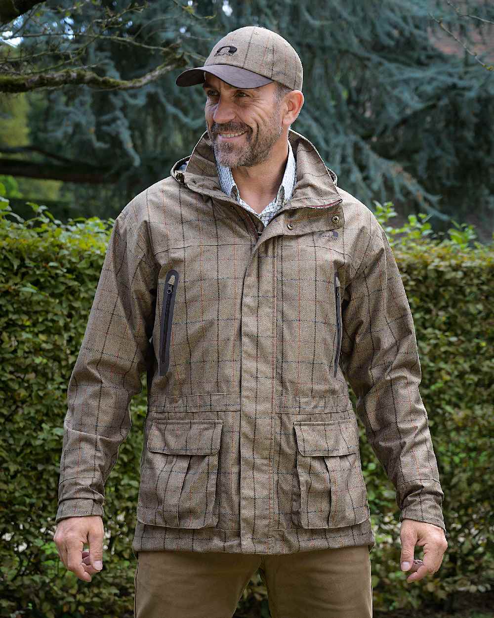 Baleno Edward Printed Tweed Cap - Image 4