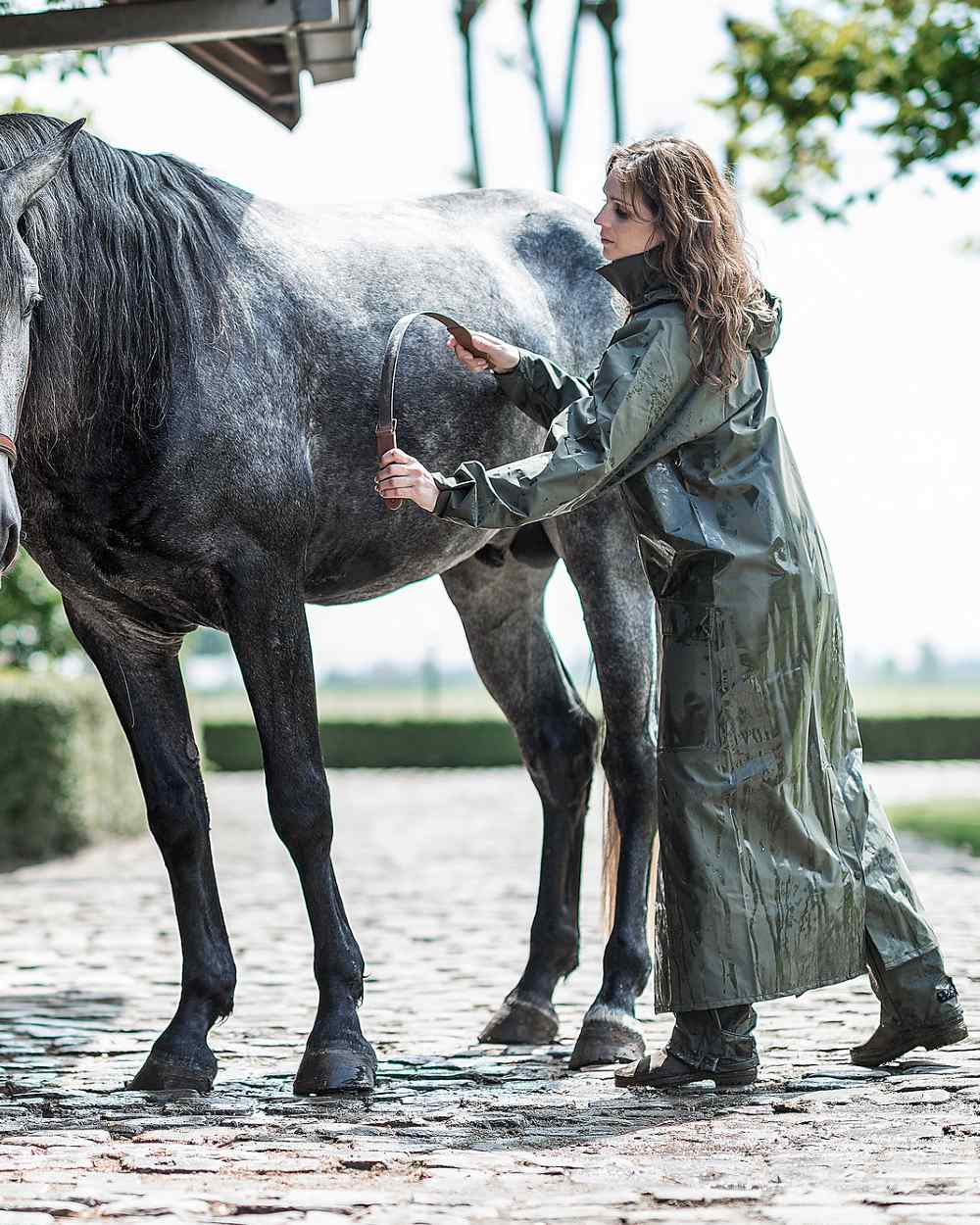Baleno Helsinki Long Raincoat - Image 5