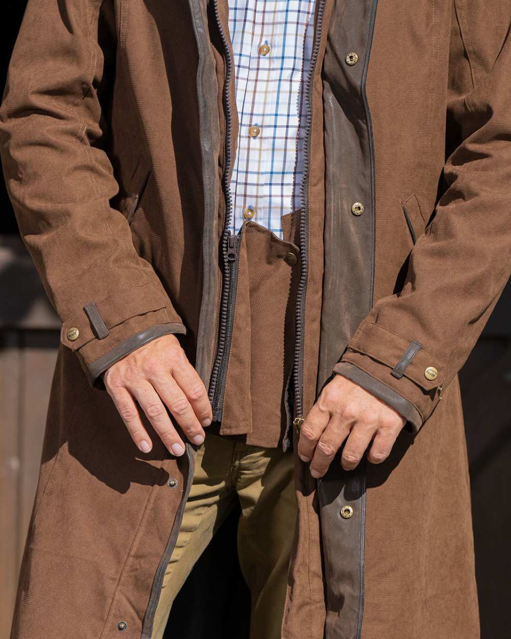 Baleno Livingstone Long Waterproof Coat - Image 11