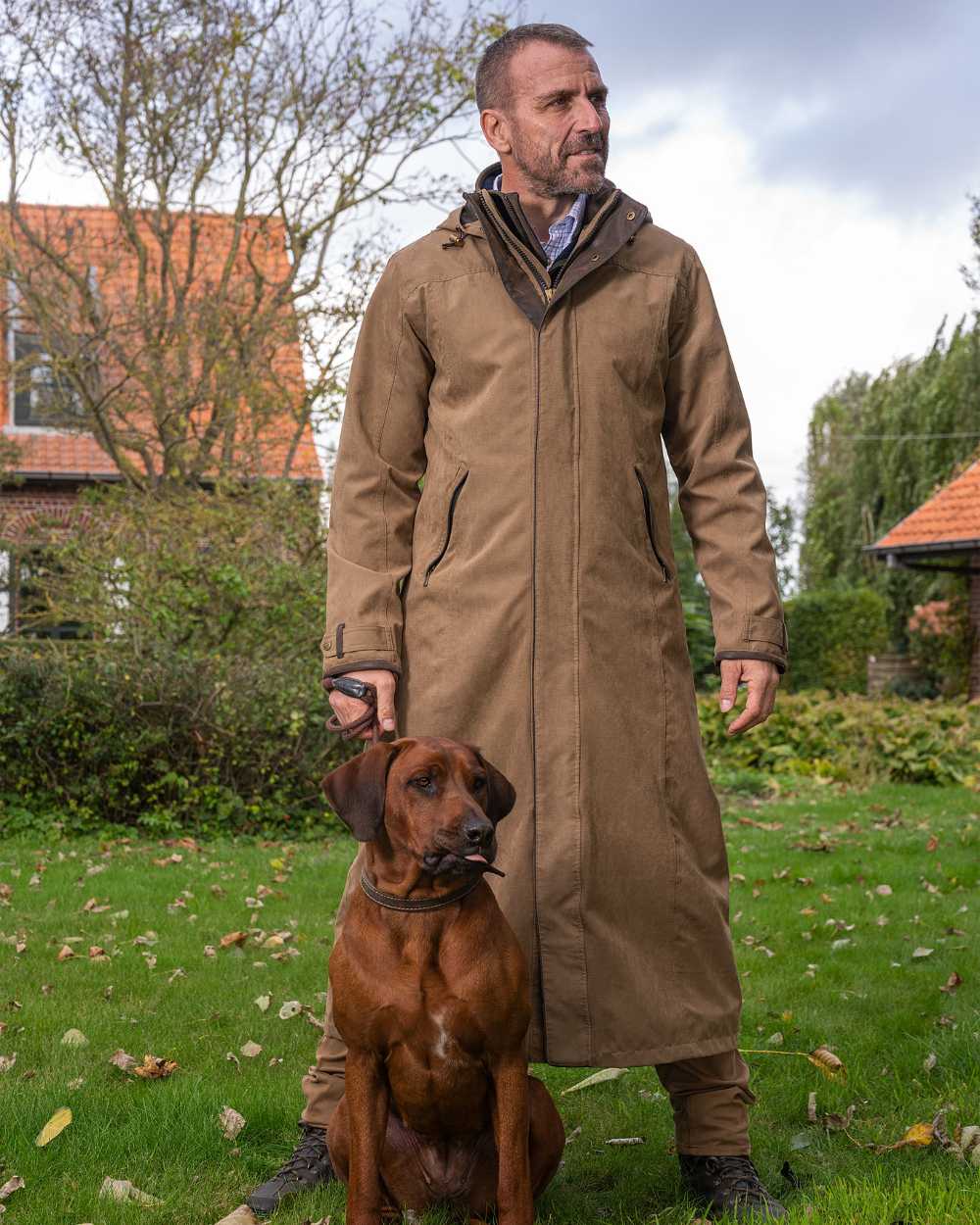 Baleno Livingstone Long Waterproof Coat - Image 4