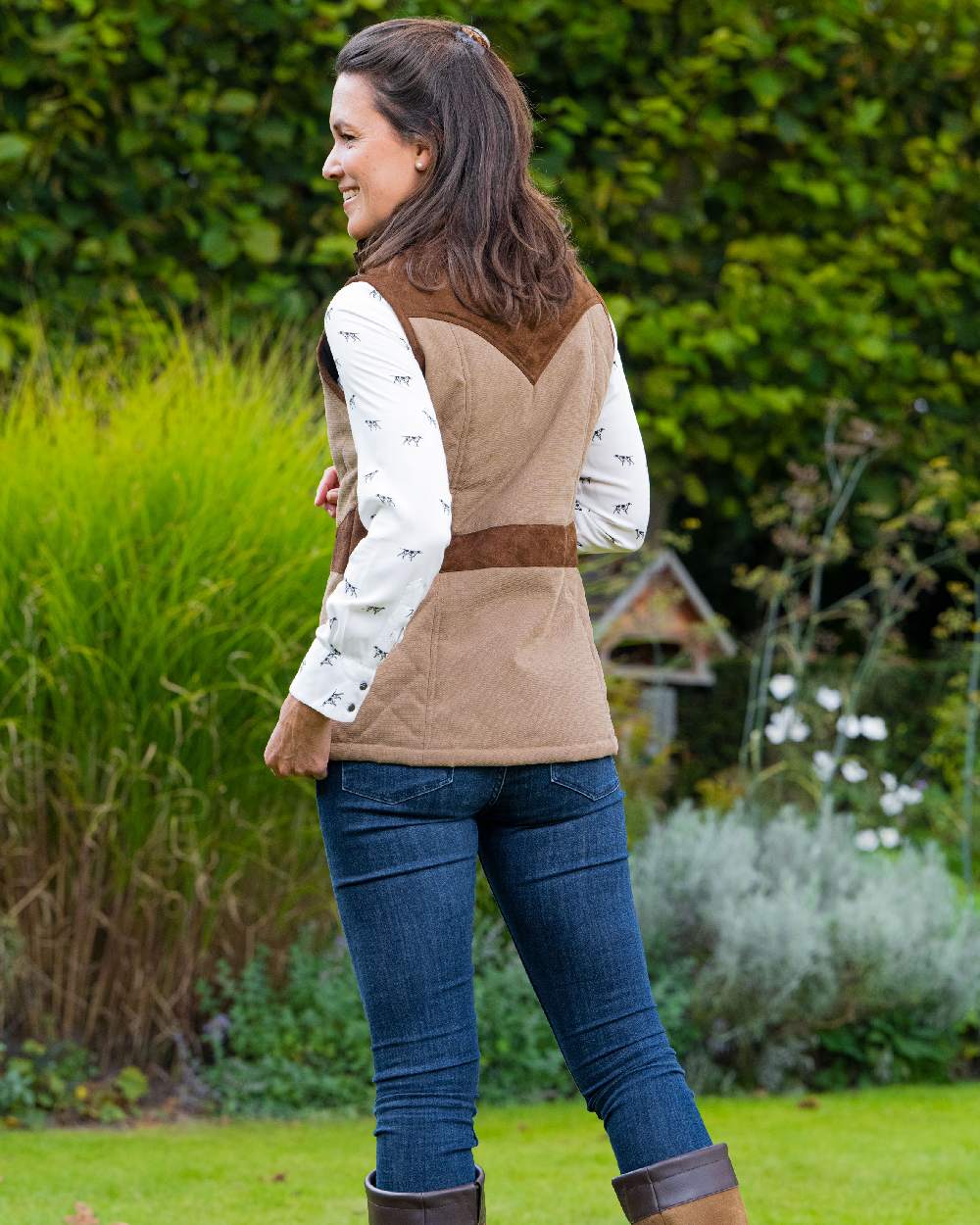 Baleno Maree Dobby Quilted Ladies Bodywarmer - Image 3