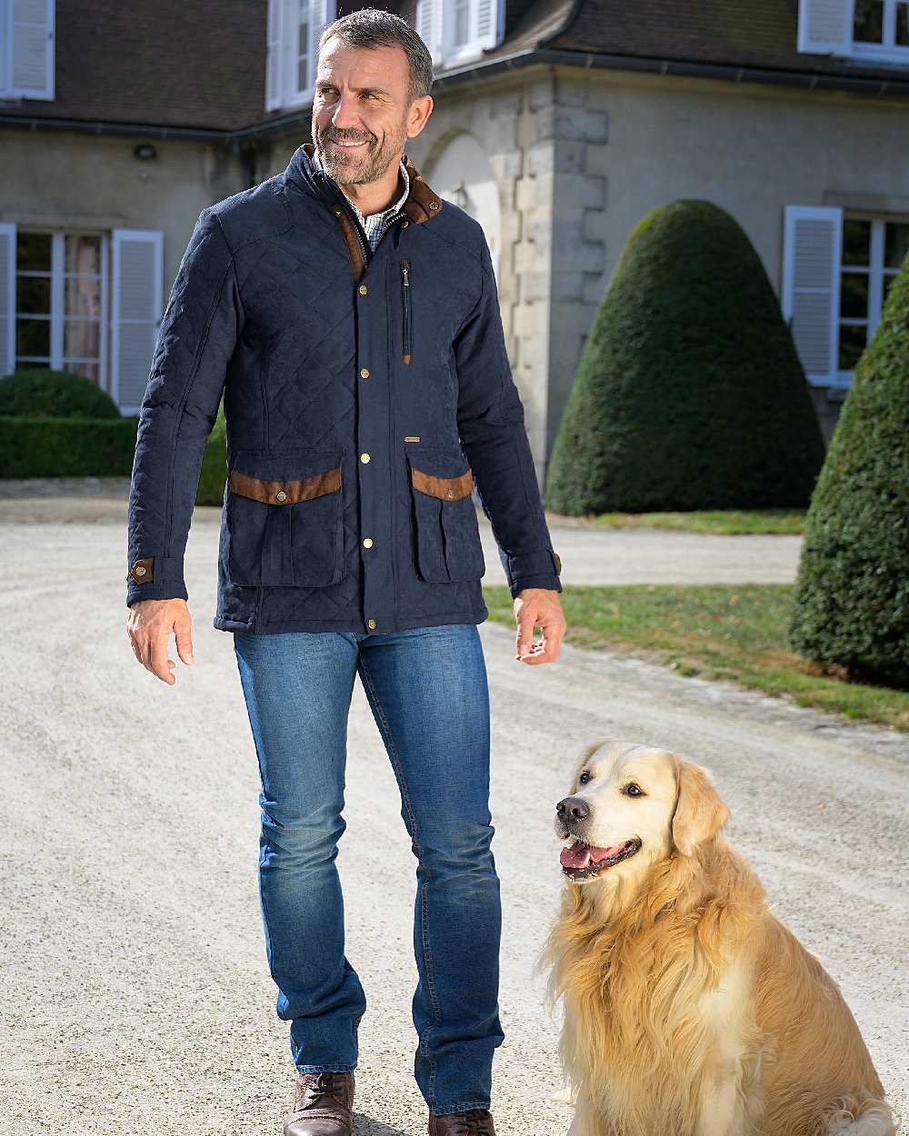 Baleno Mens Goodwood Quilted Jacket - Image 8