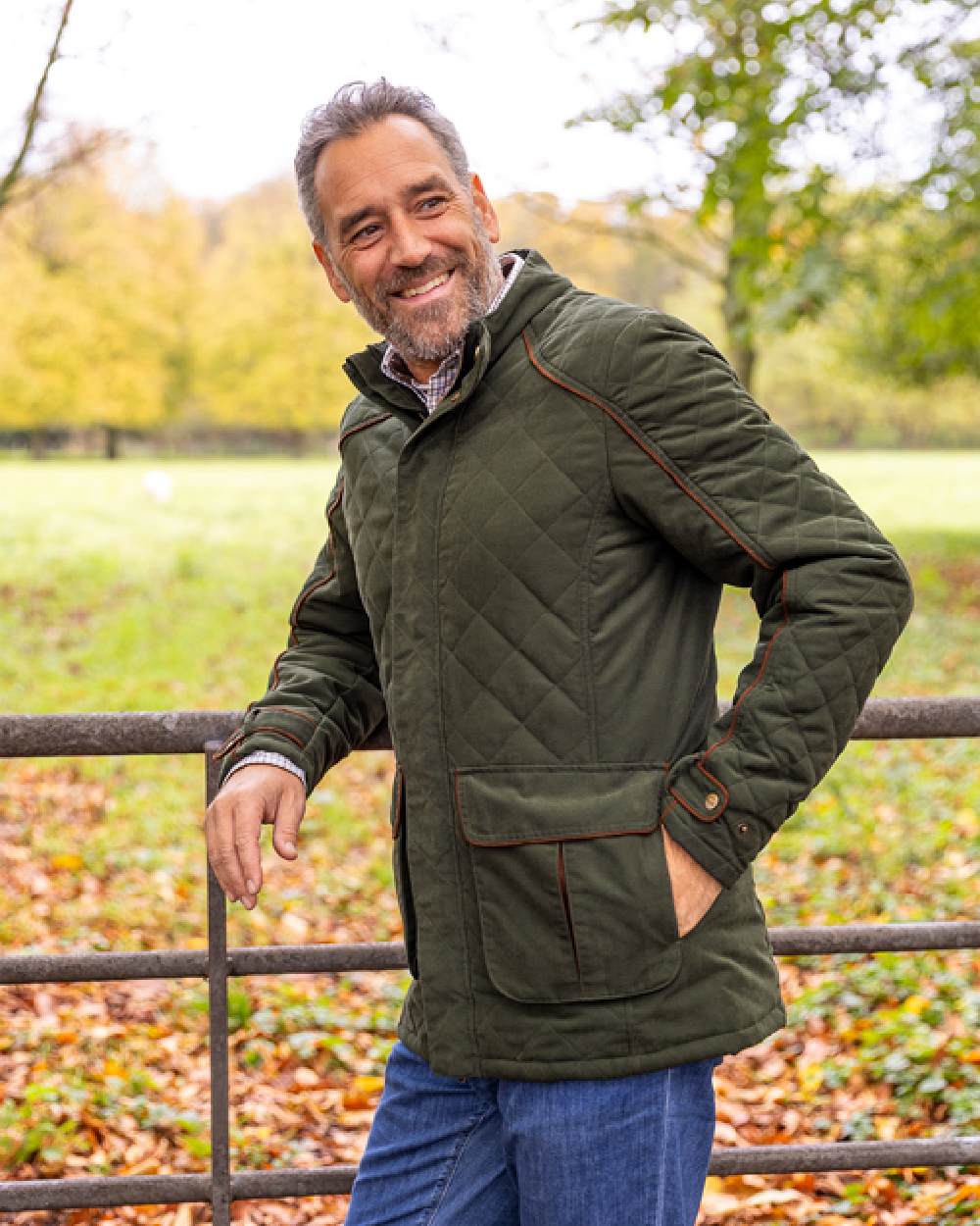 Baleno Mens Griffin Quilted Waterproof Jacket - Image 2