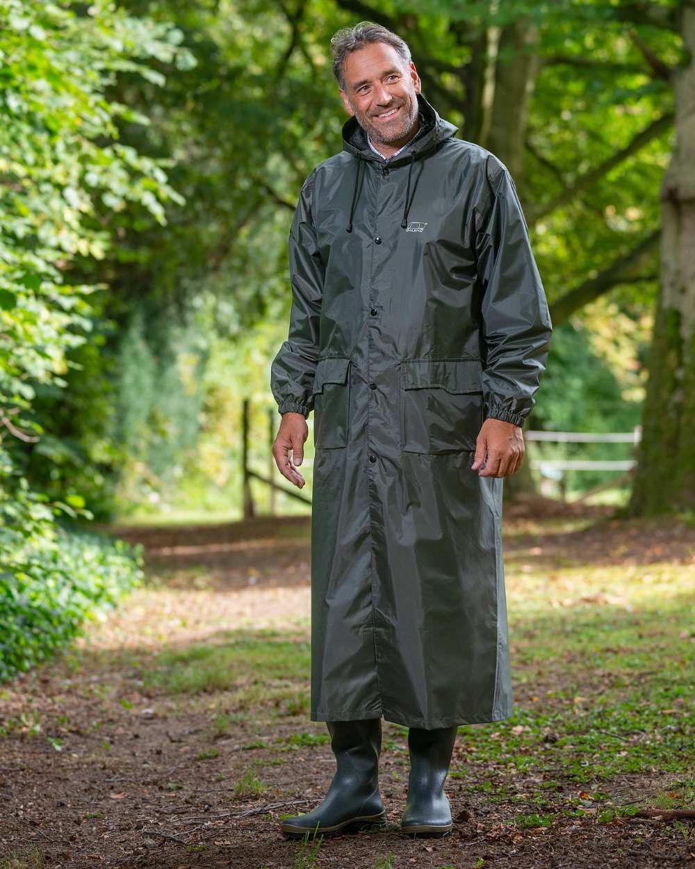 Baleno Montana Long Raincoat - Image 2