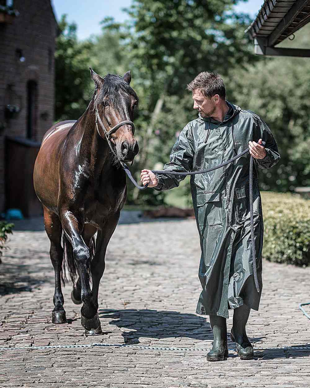 Baleno Montana Long Raincoat - Image 4