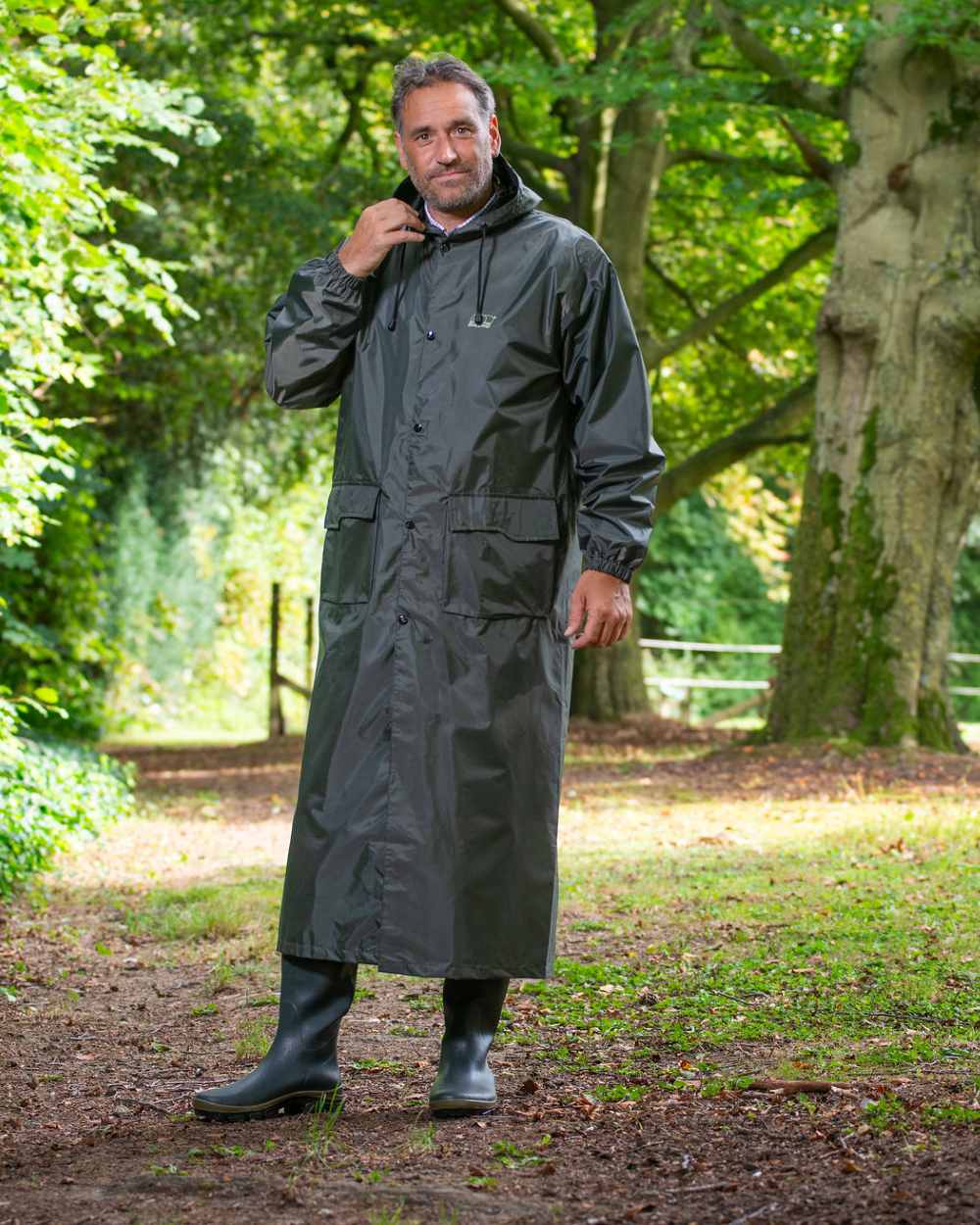 Baleno Montana Long Raincoat - Image 5