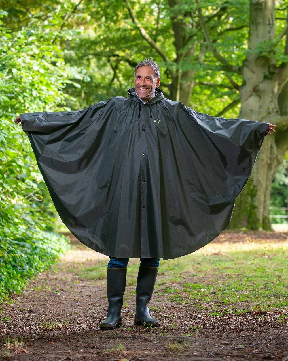 Baleno Tornado Nylide Rain Poncho - Image 4