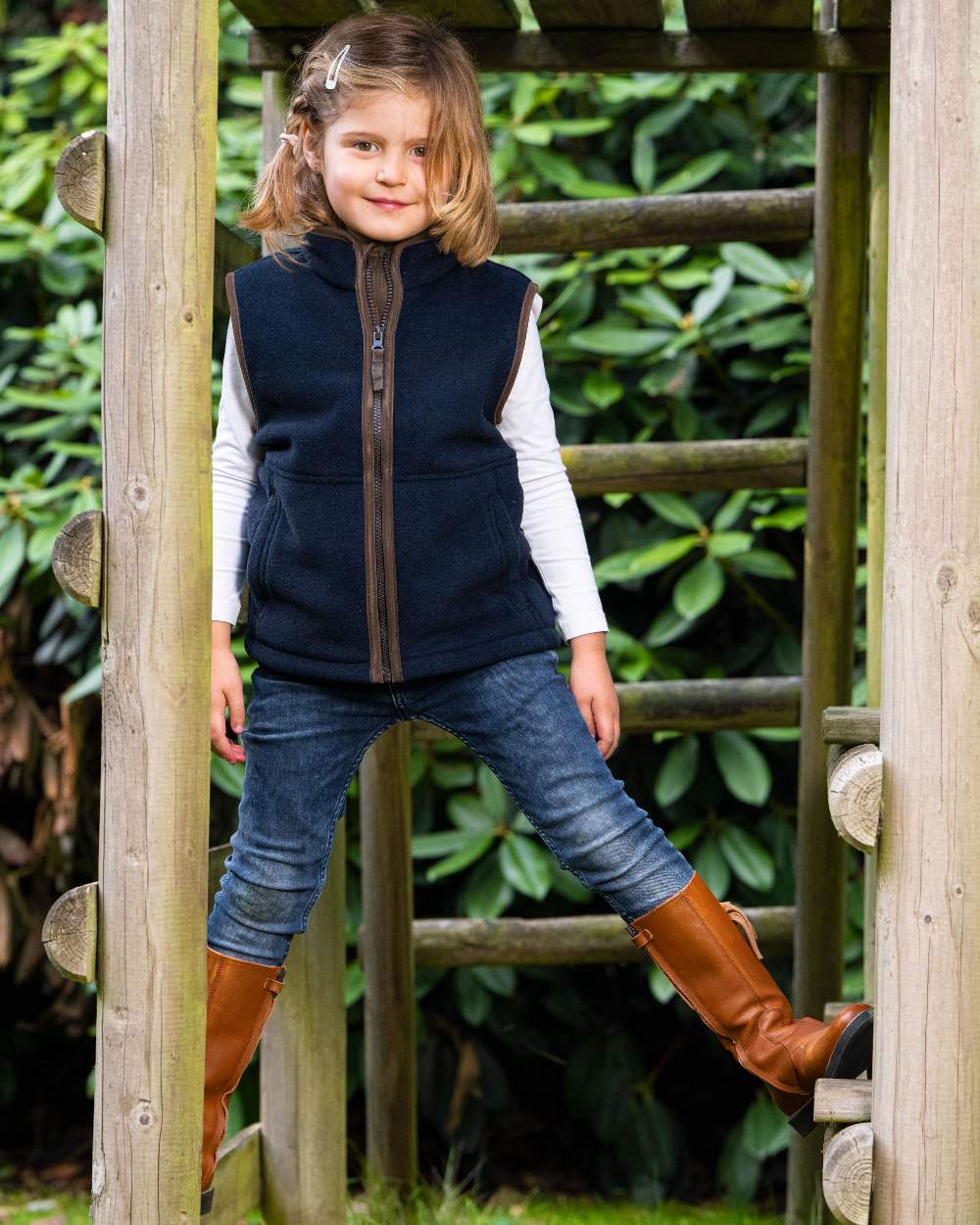 Baleno Wizz Kids Fleece Gilet - Image 3