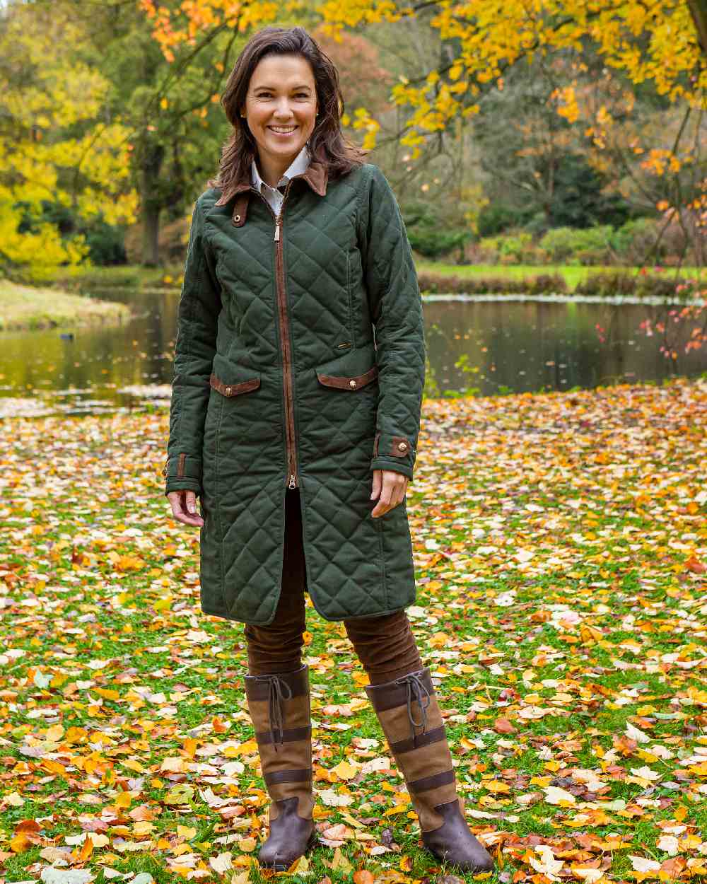 Baleno Womens Audrey Quilted Ladies Coat - Image 10