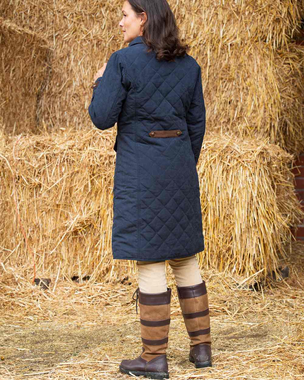 Baleno Womens Audrey Quilted Ladies Coat - Image 6
