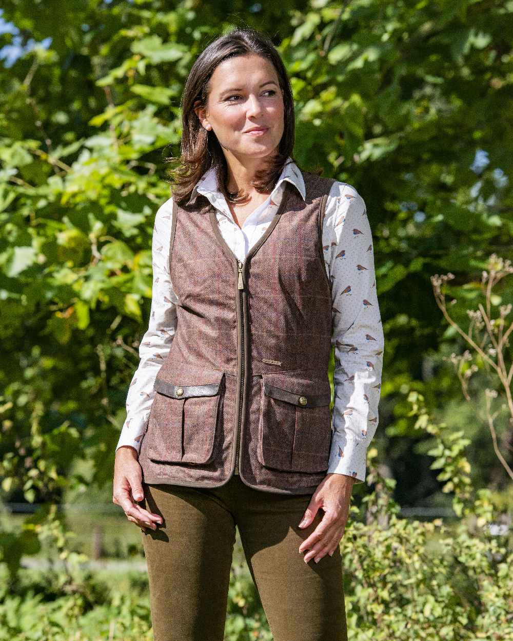 Baleno Womens Kenwood Shooting Vest - Image 3