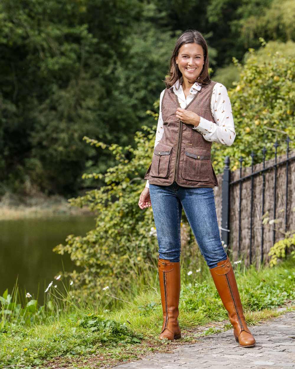 Baleno Womens Kenwood Shooting Vest - Image 5
