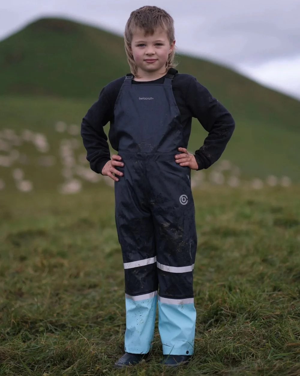 Betacraft Childrens Tuffbak Bib Overtrousers - Image 4