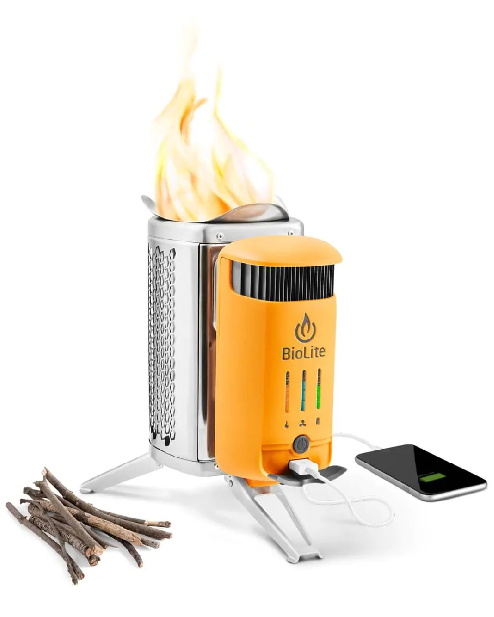 BioLite CampStove 2+ Electricity Generating Wood Camp Stove - Image 4