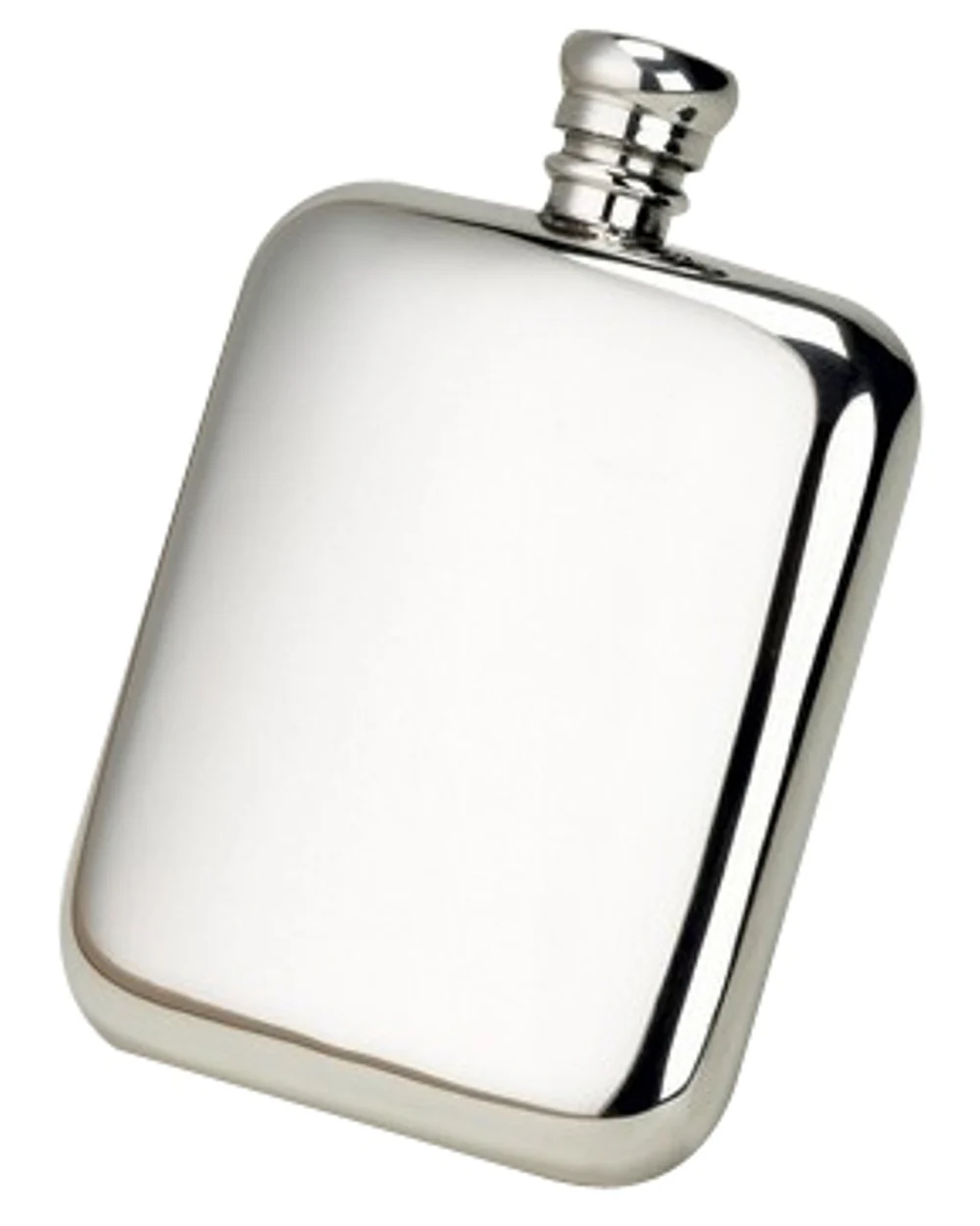 Bisley 6oz Kidney Pewter Flask in Presentation Box - Image 2