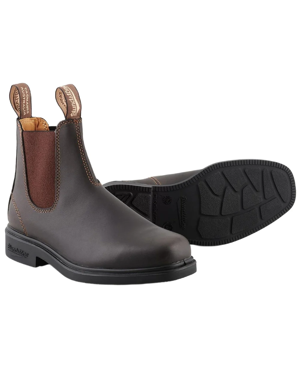 Blundstone 067 Brown Leather Chelsea Boots - Image 3