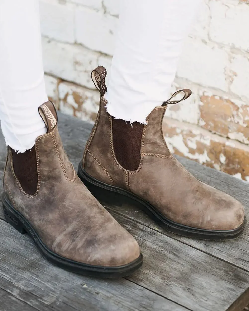 Blundstone 1306 Rustic Brown Chelsea Boots - Image 2
